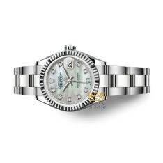 Đồng hồ Rolex Lady-Datejust 31 M279174-0010 vàng trắng mặt số xà cừ