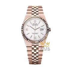 Đồng hồ Rolex Land-Dweller 36 127235-0001 vàng hồng
