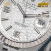 Đồng hồ Rolex Land-Dweller 36 M127234 mặt trắng họa tiết tổ ong