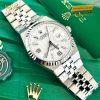 Đồng hồ Rolex Land Dweller 36 127234-0001 trắng họa tiết tổ ong