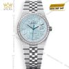 Đồng hồ Rolex Land-Dweller 36 m127286tbr-0001 bạch kim nạm kim cương