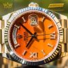 Đồng hồ Rolex Day-Date 36 128238-0088 mặt số đá Carnelian