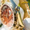 Đồng hồ Rolex Day-Date 36 128238-0088 mặt số đá Carnelian