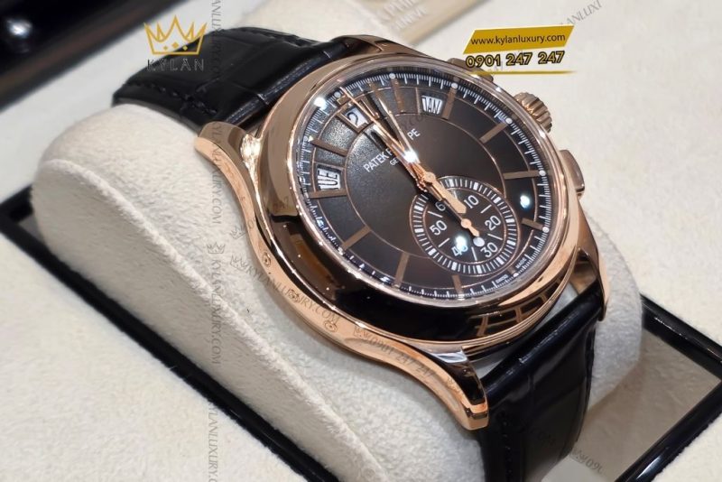Đồng hồ Patek Philippe Complications 5905R 001 mặt số nâu