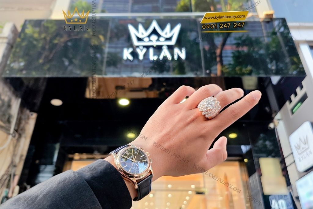 Kỳ Lân Luxury patek philippe complications 5905 mat so nau 15 18 Đồng hồ Patek Philippe Complications 5905R 001 mặt số nâu