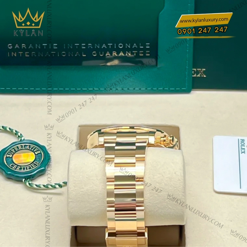 Kỳ Lân Luxury rolex cosmograph daytona 126508 mat xanh 5 Đồng hồ Rolex Cosmograph Daytona 40 126508 mặt xanh lá cây