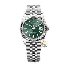 Đồng hồ Rolex Datejust 36mm 126234-0051 mặt số xanh bạc hà