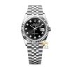 Kỳ Lân Luxury rolex datejust 36mm m126234 0027 mat so den 1 Đồng hồ Rolex Datejust 36mm 126234-0027 mặt số đen nạm kim cương