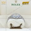 Đồng hồ Rolex Day Date 36 mặt bạc cọc baton 128239-0005