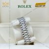 Đồng hồ Rolex Day Date 36 mặt bạc cọc baton 128239-0005