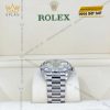 Đồng hồ Rolex Day Date 36 mặt bạc cọc baton 128239-0005
