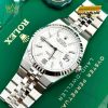 Đồng hồ Rolex Land-Dweller 36 127234-0001 trắng họa tiết tổ ong