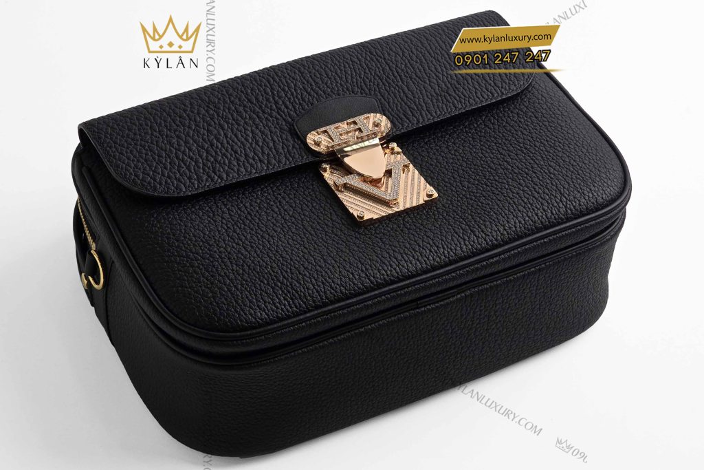 Kỳ Lân Luxury tui xach da togo dinh logo hv kim cuong 3 Túi xách da Togo đính logo HV kim cương