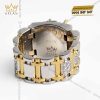 Vỏ nhẫn Rolex demi vàng nguyên khối Au750 đính kim cương