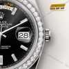 Rolex Day-Date 40mm 228349RBR mặt số đen nạm kim cương