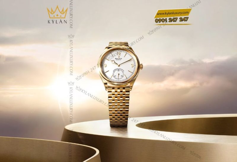 Rolex Perpetual 1908 m52508 mặt số trắng tinh khôi