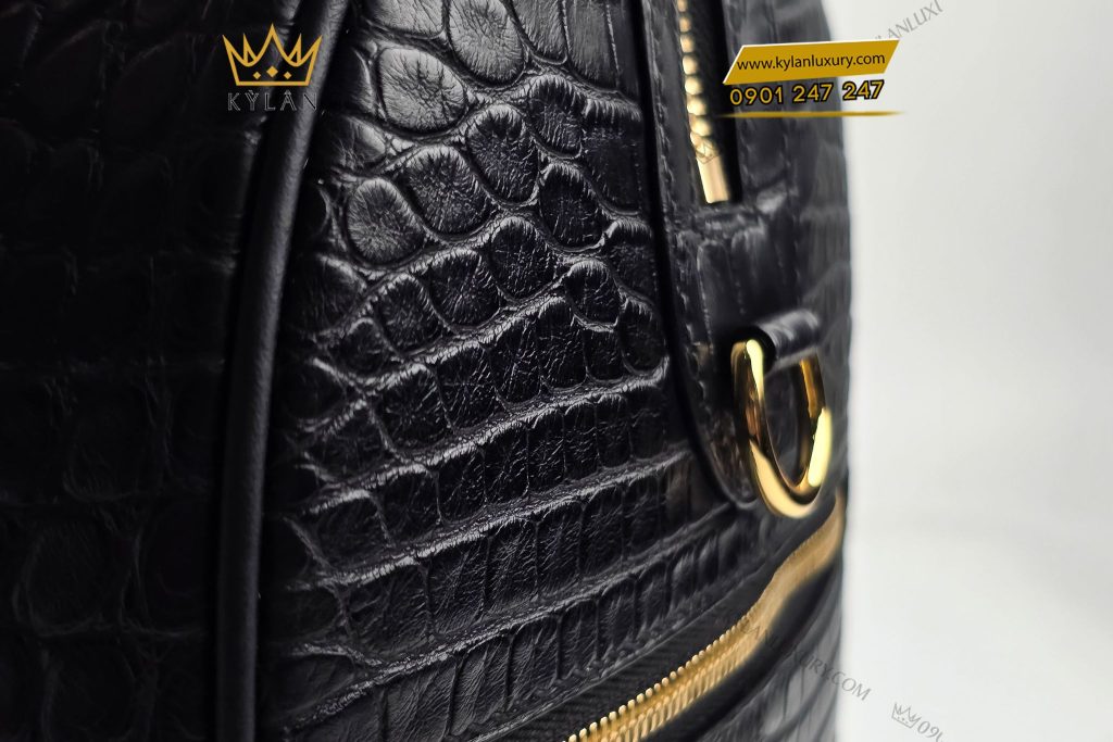Kỳ Lân Luxury 11 1 Túi xách da cá Alligator