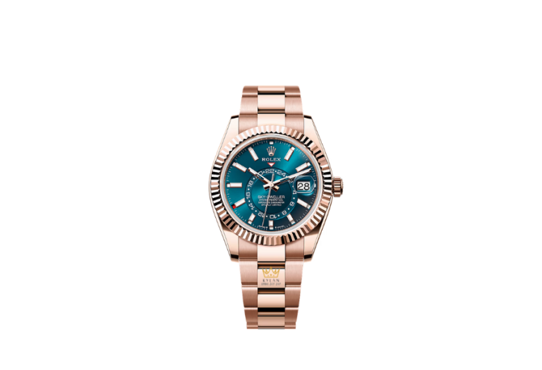 Rolex Sky-Dweller Oyster m336935 - 42 mm mặt số xanh lục lam 