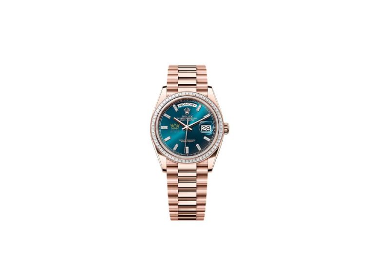 Rolex Day-Date 36mm 128395TBR mặt số xanh lục nam