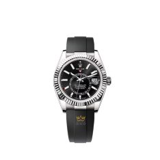 Rolex Sky-Dweller Oyster m336239 – 42 mm, vàng trắng, mặt số đen sáng