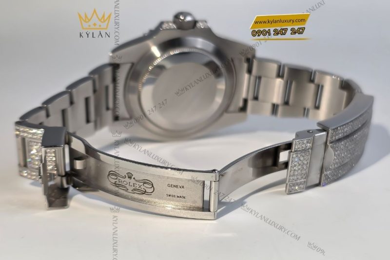 Đồng hồ Rolex Submariner custom đính full kim cương 114060