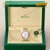 Rolex Perpetual 1908 m52508 mặt số trắng tinh khôi
