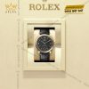 Rolex Perpetual 1908 m52508 mặt số đen tuyền 
