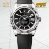 Rolex Sky-Dweller Oyster m336239 – 42 mm, vàng trắng, mặt số đen sáng