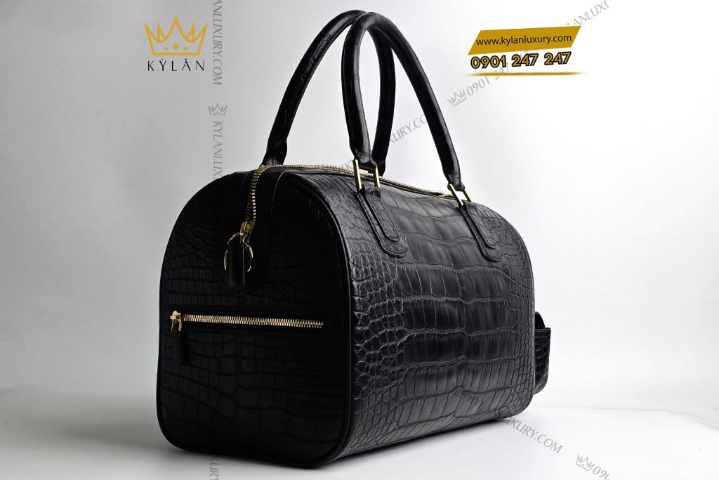 Kỳ Lân Luxury 5 3 Túi xách da cá Alligator