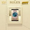 Rolex Day-Date 36mm 128395TBR mặt số xanh lục nam