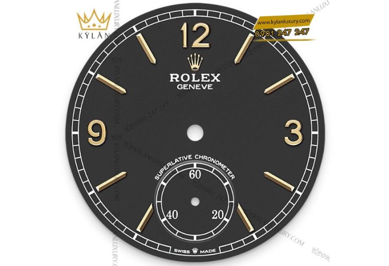 Rolex Perpetual 1908 m52508 mặt số đen tuyền 
