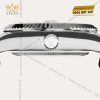 Cận cảnh vành khía vàng trắng của đồng hồ Rolex Sky-Dweller Oyster m336239 với cơ chế Ring Command tinh xảo