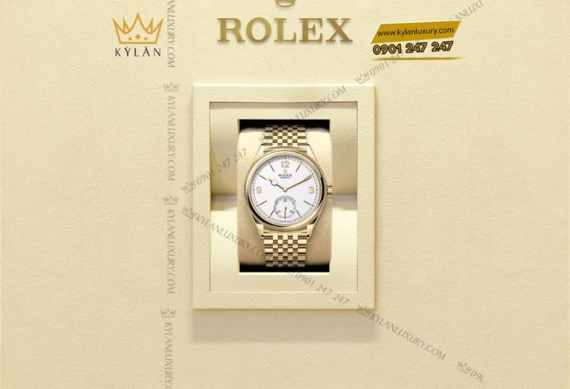 Rolex 1908 Ref. 52508 chế tác từ vàng kim 18 ct độc quyền, tinh khiết và bền bỉ, biểu tượng cho sự xa hoa và trường tồn