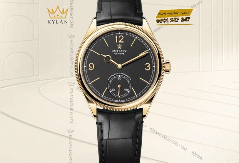 Rolex Perpetual 1908 m52508 mặt số đen tuyền 