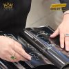 Nhẫn vàng nguyên khối Au750 đính đá Topaz hình trái tim