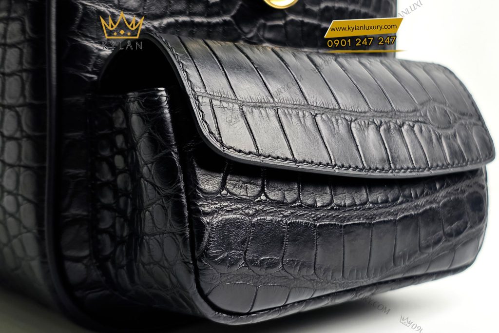 Kỳ Lân Luxury 8 3 Túi xách da cá Alligator
