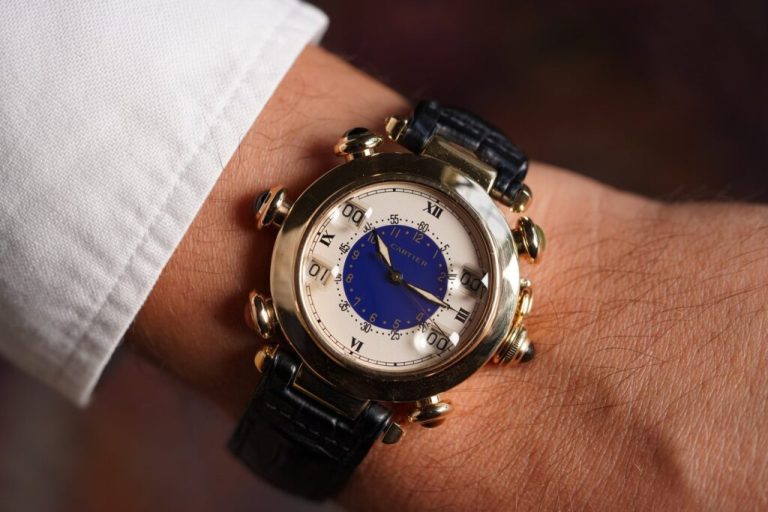Kỳ Lân Luxury Cartier Pasha Golf Những chiếc đồng hồ Goft lấy cảm hứng Happy Gilmore 2