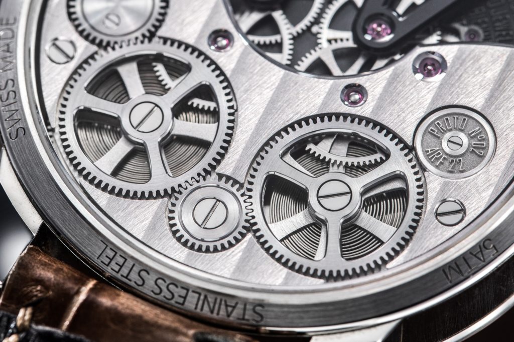 Kỳ Lân Luxury Dong ho Armin Strom Dual Time GMT Resonance Manufacture Black Edition1 Đồng hồ Armin Strom Dual Time GMT Resonance Manufacture Black Edition
