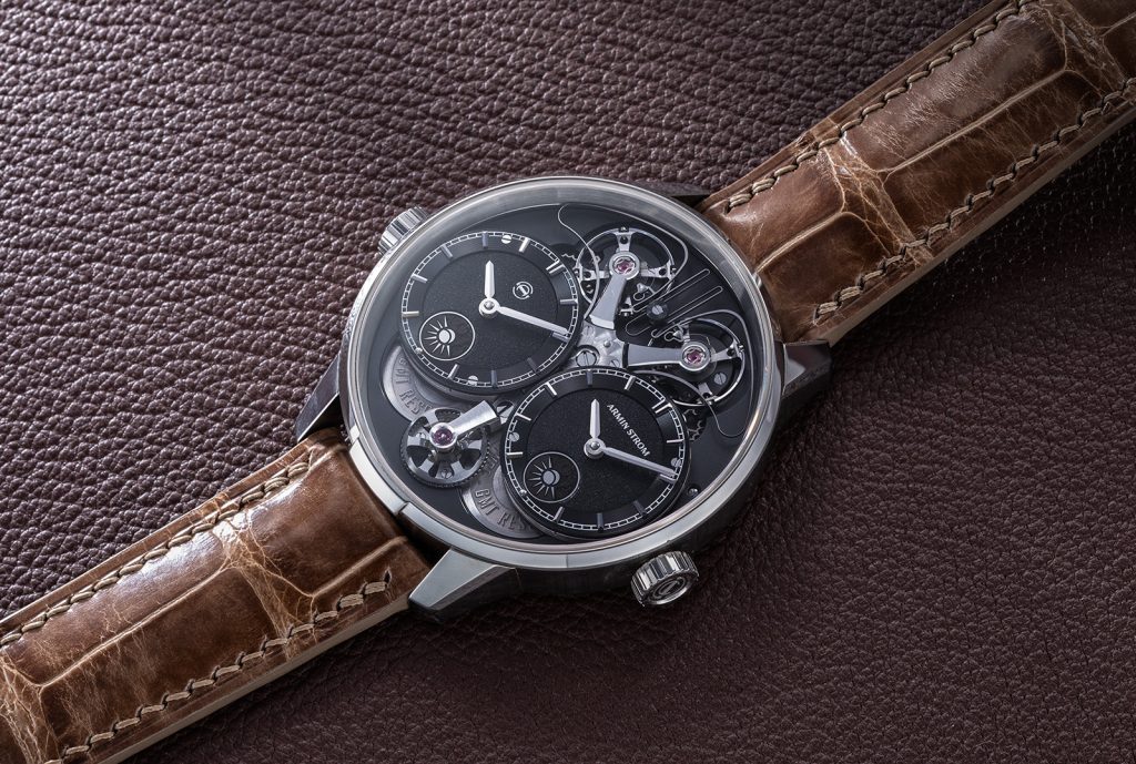 Đồng hồ Armin Strom Dual Time GMT Resonance Manufacture Black Edition