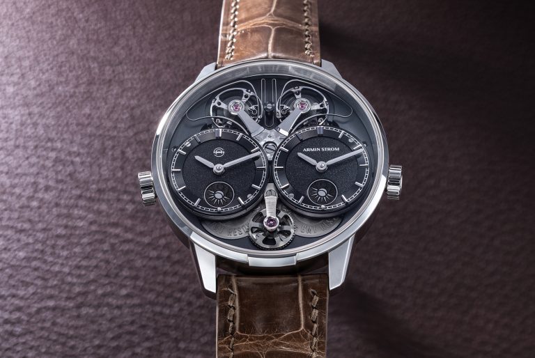 Kỳ Lân Luxury Dong ho Armin Strom Dual Time GMT Resonance Manufacture Black Edition7 Đồng hồ Armin Strom Dual Time GMT Resonance Manufacture Black Edition
