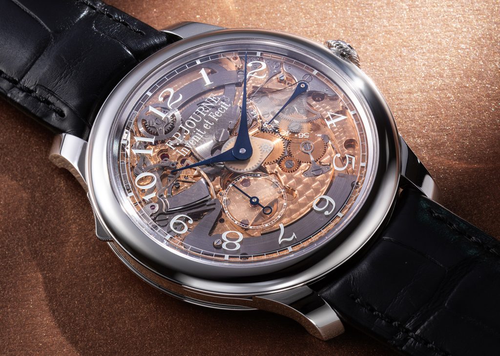 Kỳ Lân Luxury Dong ho FP Journe Repetition Souveraine Sapphire Khoi3 Đồng hồ FP Journe Répétition Souveraine Sapphire Khói