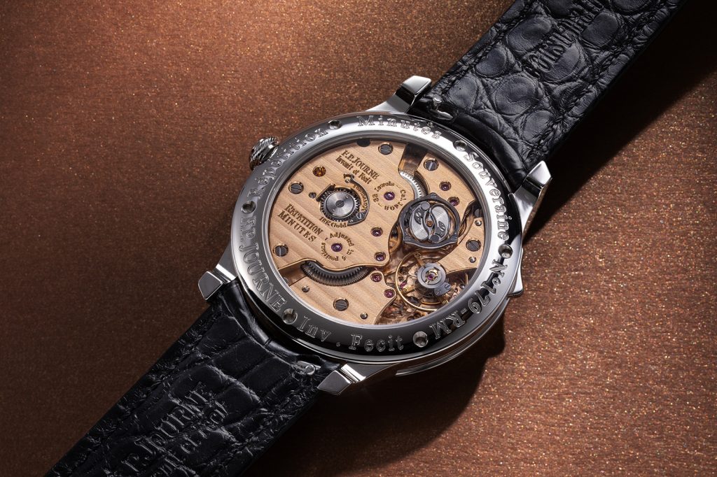 Kỳ Lân Luxury Dong ho FP Journe Repetition Souveraine Sapphire Khoi4 Đồng hồ FP Journe Répétition Souveraine Sapphire Khói
