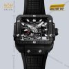 Đồng hồ Hublot Square Bang Tourbillon 4-Day Power Reserve 3D Carbon 42mm 828.YT.0130.RX