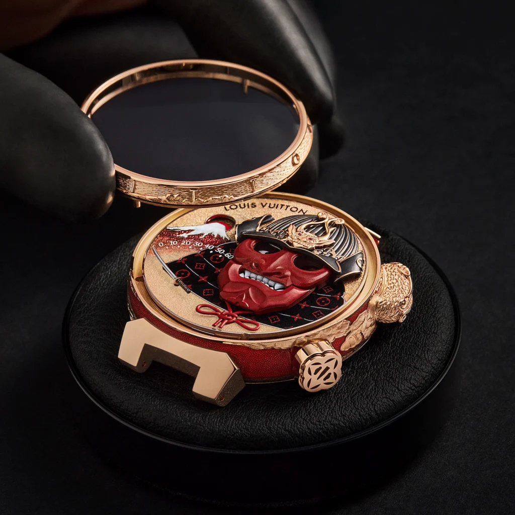 Kỳ Lân Luxury Dong ho Tambour Bushido Automata Manual 468MM3 Đồng hồ Tambour Bushido Automata Manual 46,8mm