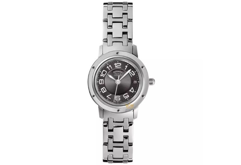 Hermes 035319WW00 Clipper Quartz PM Watch 24mm nổi bật và sang trọng 