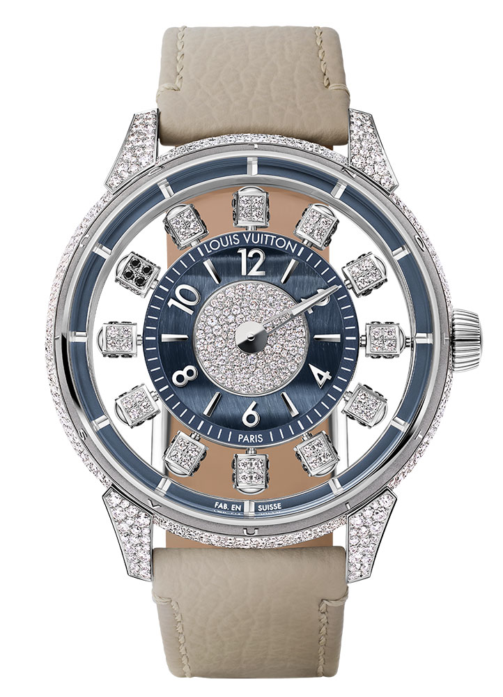 Kỳ Lân Luxury Louis Vuitton Tambour Taiko Spin Time Air 2 Đồng hồ Louis Vuitton Tambour Taiko Spin Time