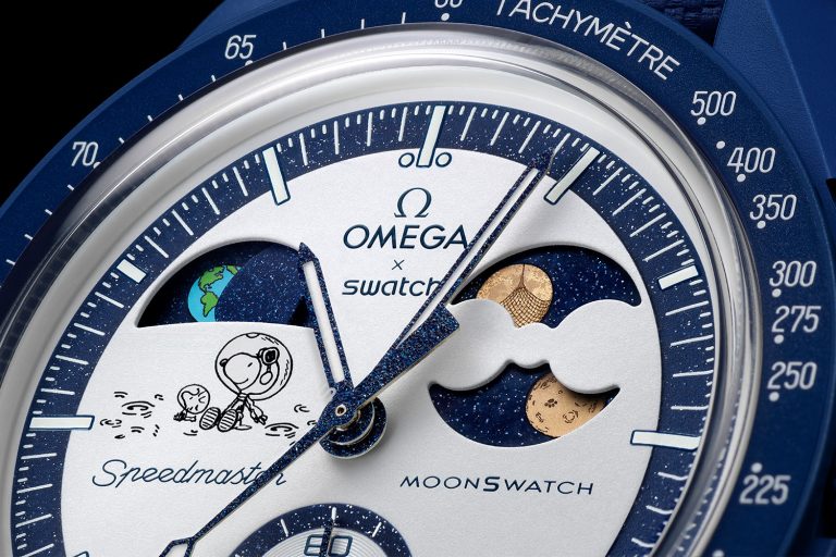 Kỳ Lân Luxury Swatch x Omega MoonSwatch Mission To Earthphase – Moonshine Gold1 Swatch x Omega MoonSwatch: Mission To Earthphase – Moonshine Gold
