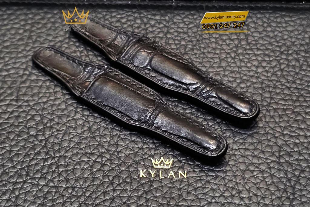 Kỳ Lân Luxury bao da alligator dung cay xam xi ga 1 Bao da Alligator đựng cây xăm xì gà