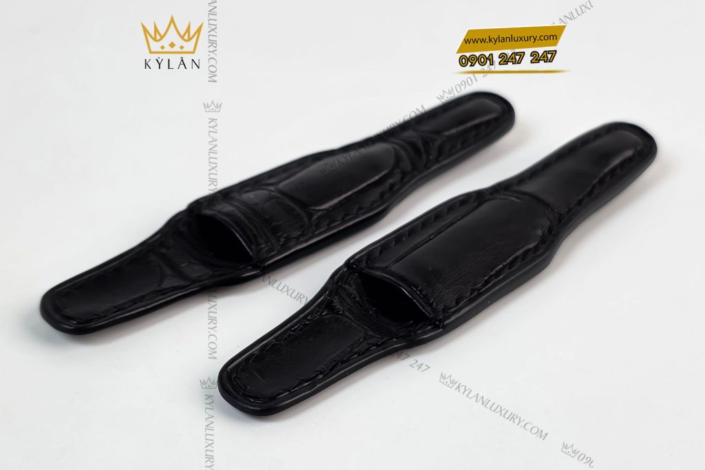 Bao da Alligator đựng cây xăm xì gà