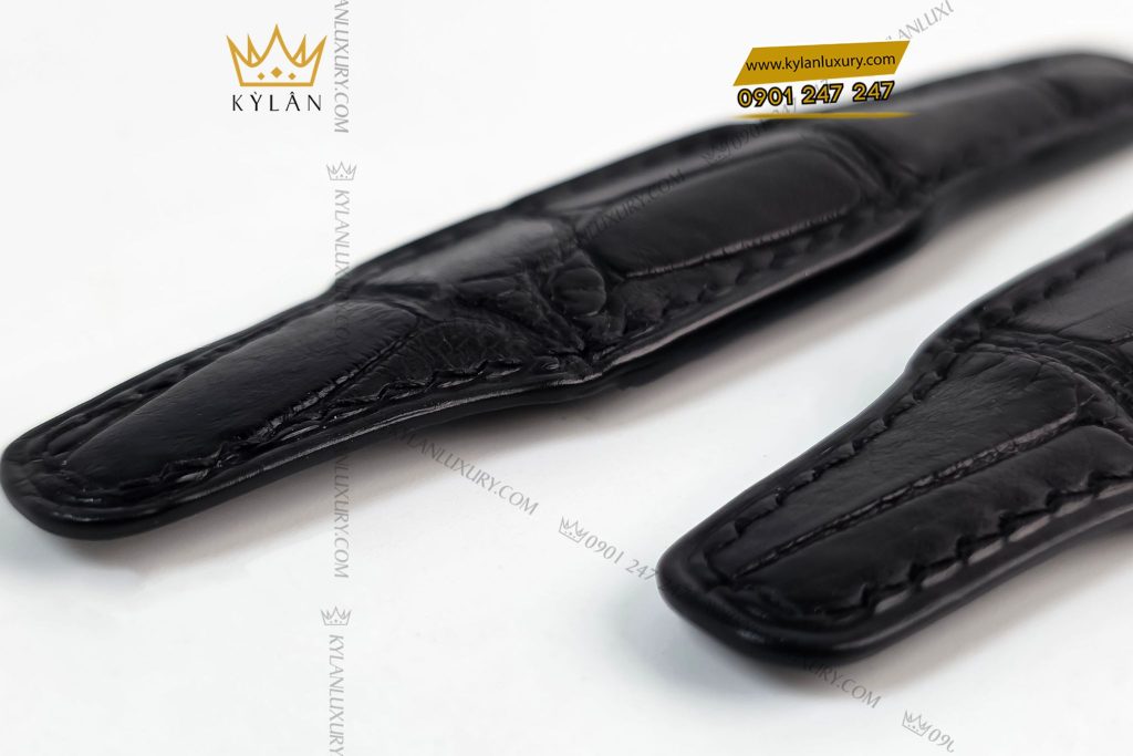 Bao da Alligator đựng cây xăm xì gà